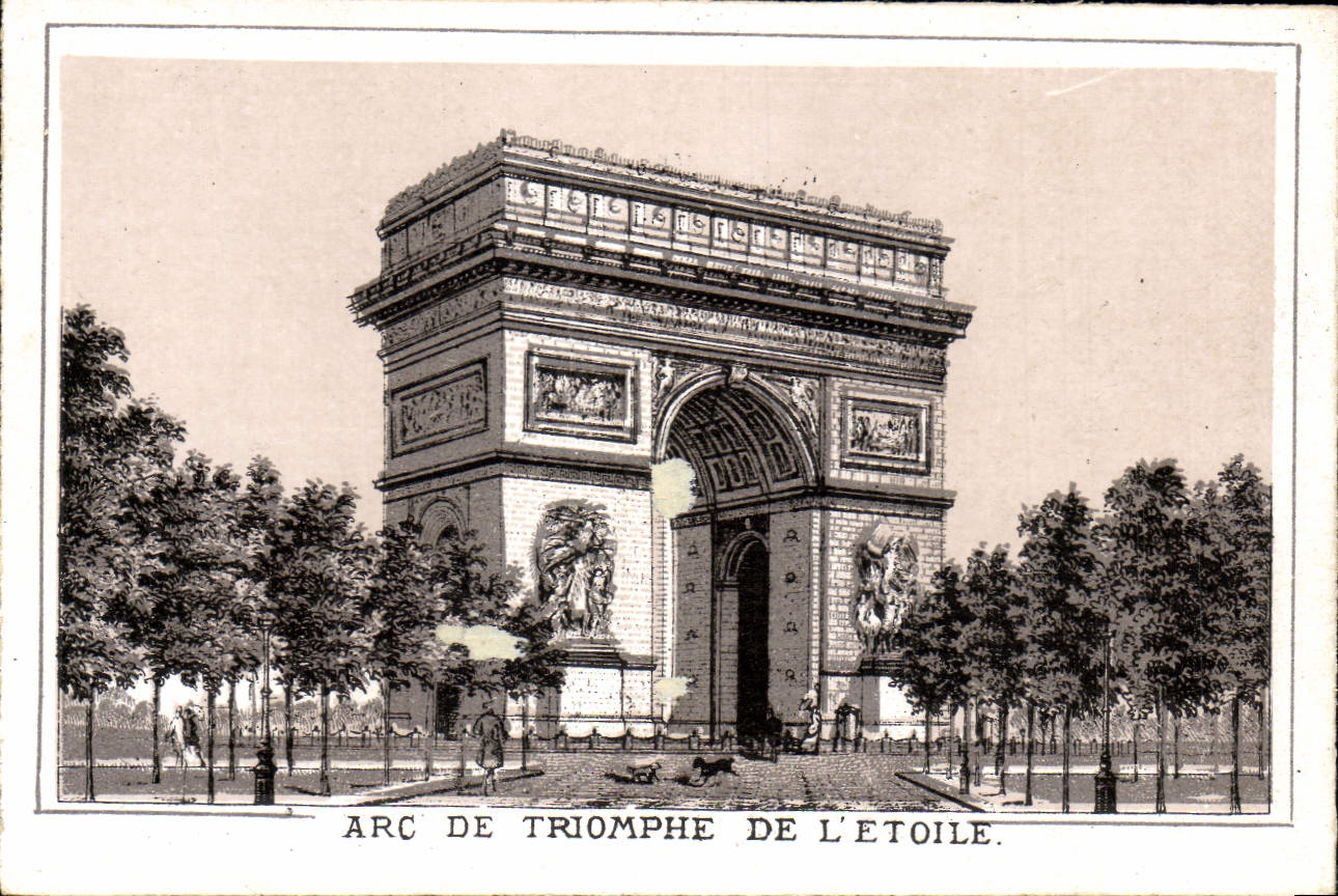 CPA Arc De Triomphe De L'Etoile Paris