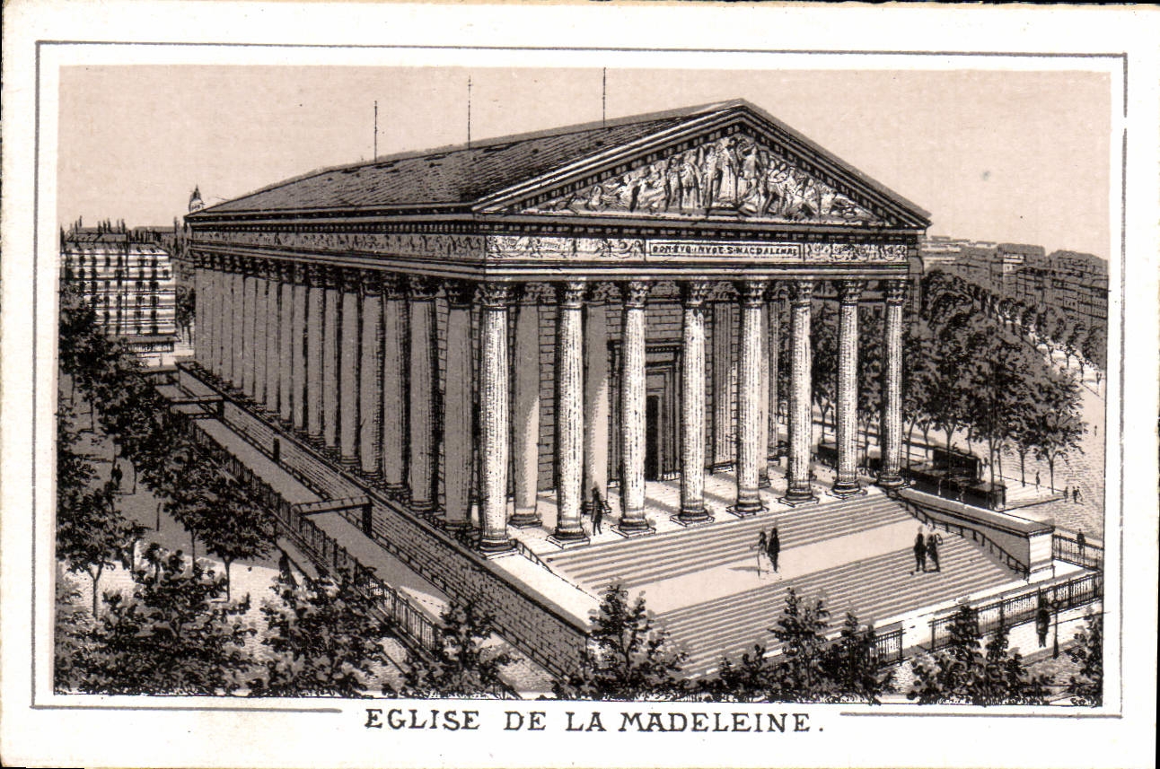 CPA Madeleine Eglise Paris
