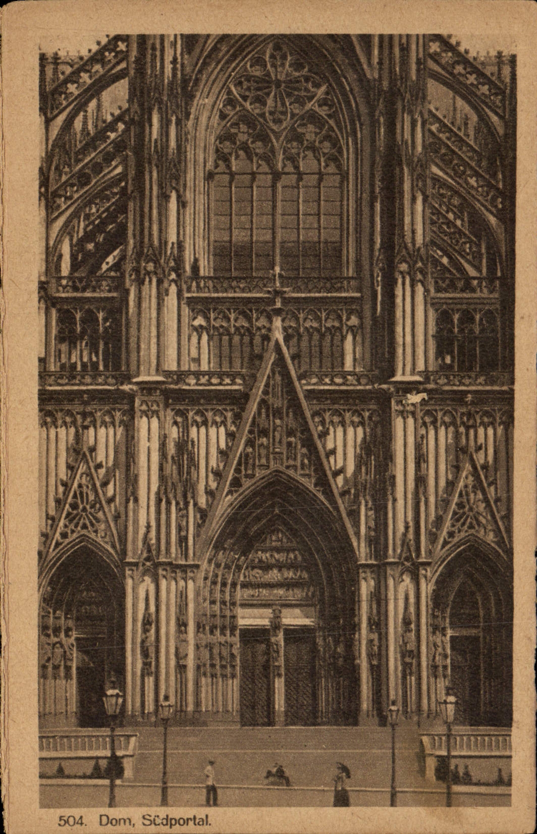 CPA Dom Sudseite Koln
