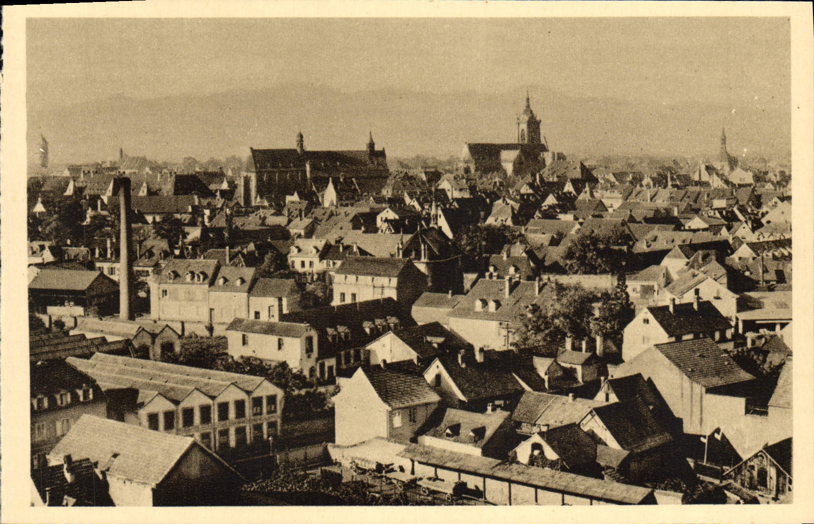 CPA Colmar Vue generale