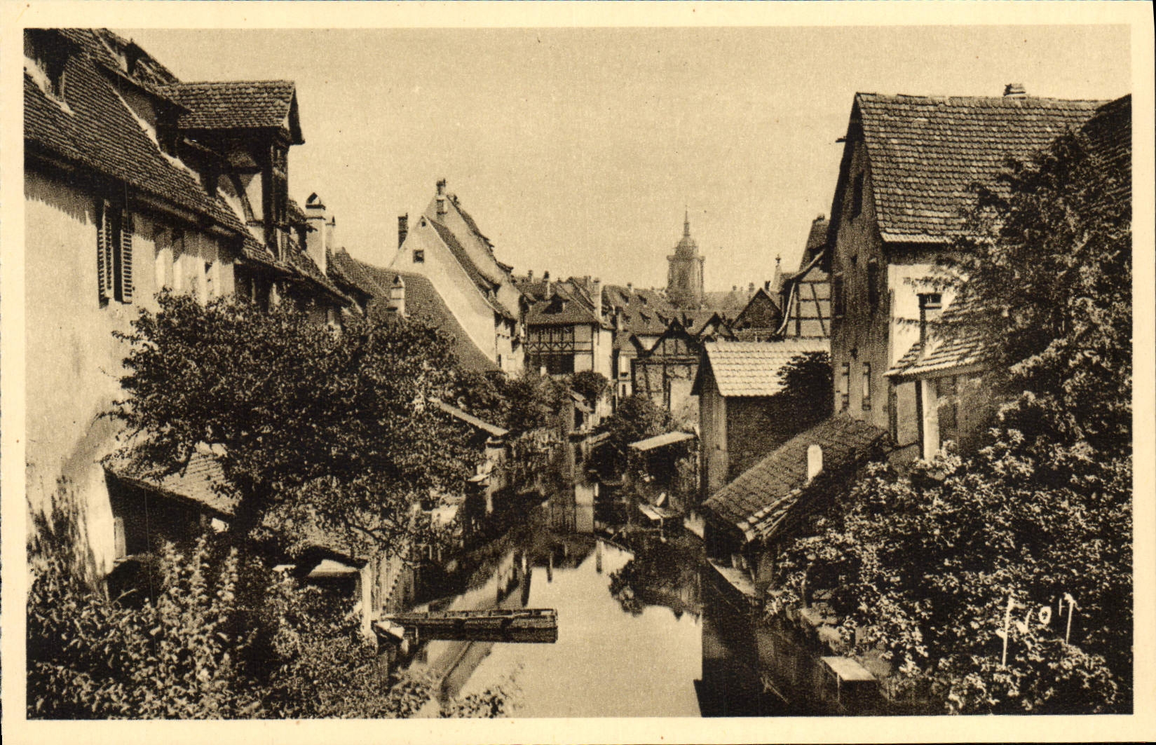 VINTAGE POSTCARD Colmar Lauch or Small Venice