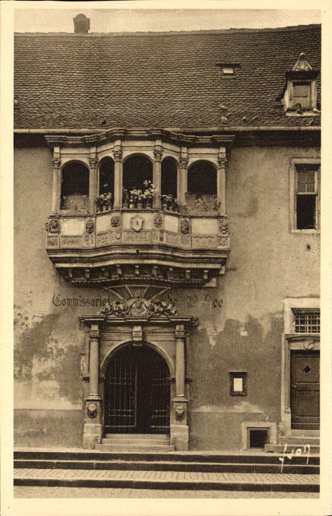 CPA Colmar Vieille Maison Commissariat de police