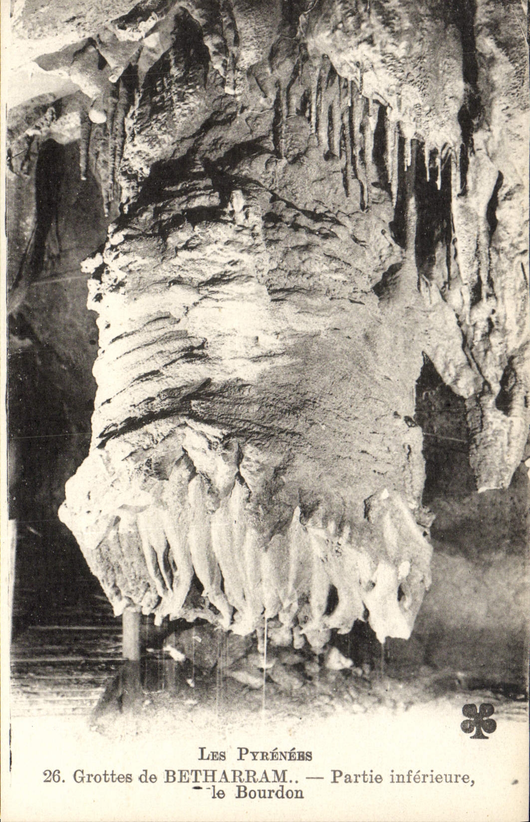 CPA Grottes de Betharram Partie Inferieure le Bourdon
