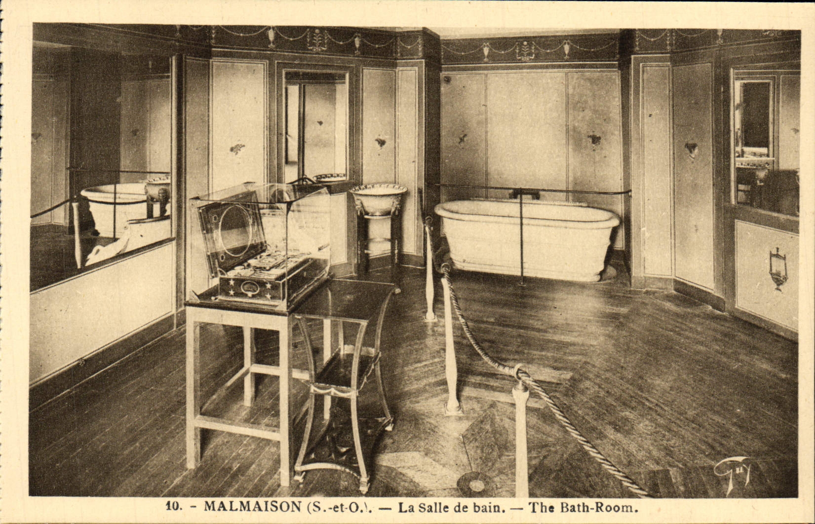 CPA Malmaison La Salle De Bain