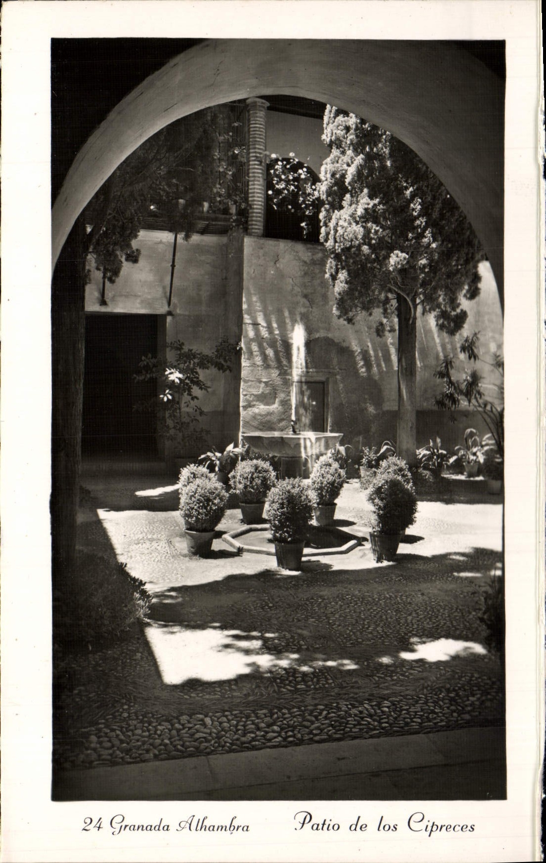 CPM Granada Alhambra Patio de Los Cipreces
