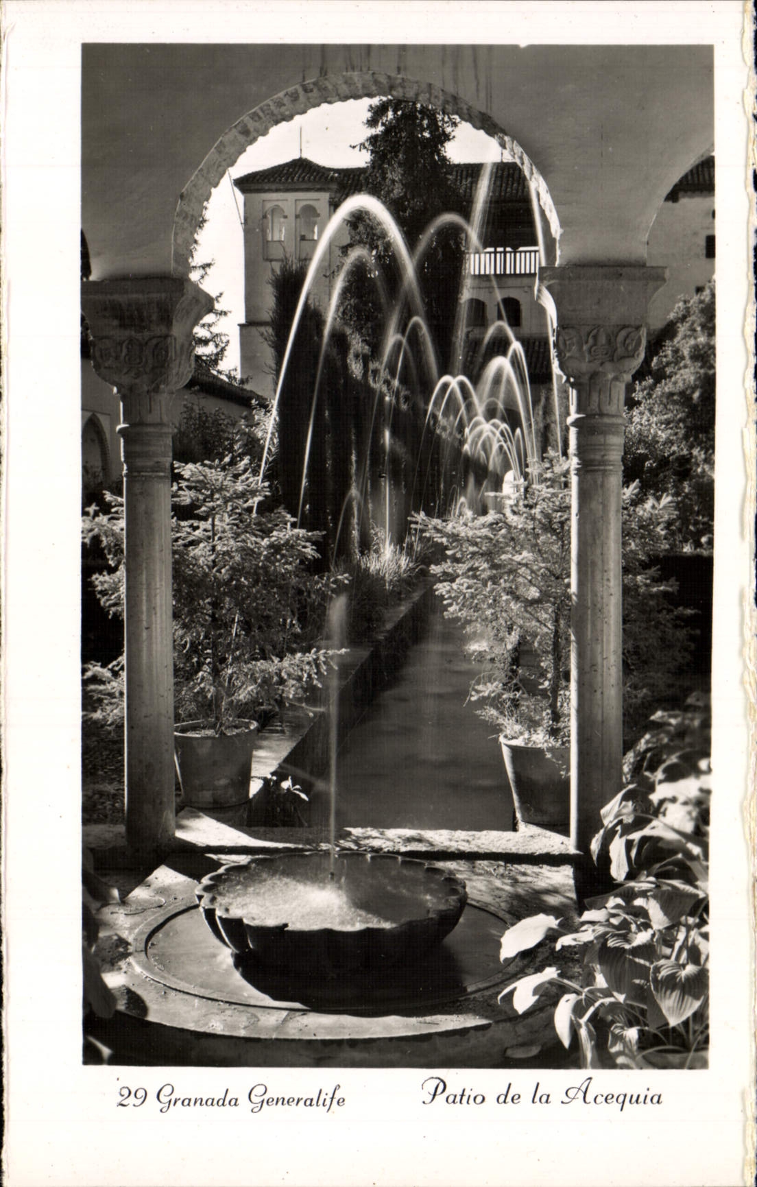 CPM Granada Alhambra Patio de Los Acequia