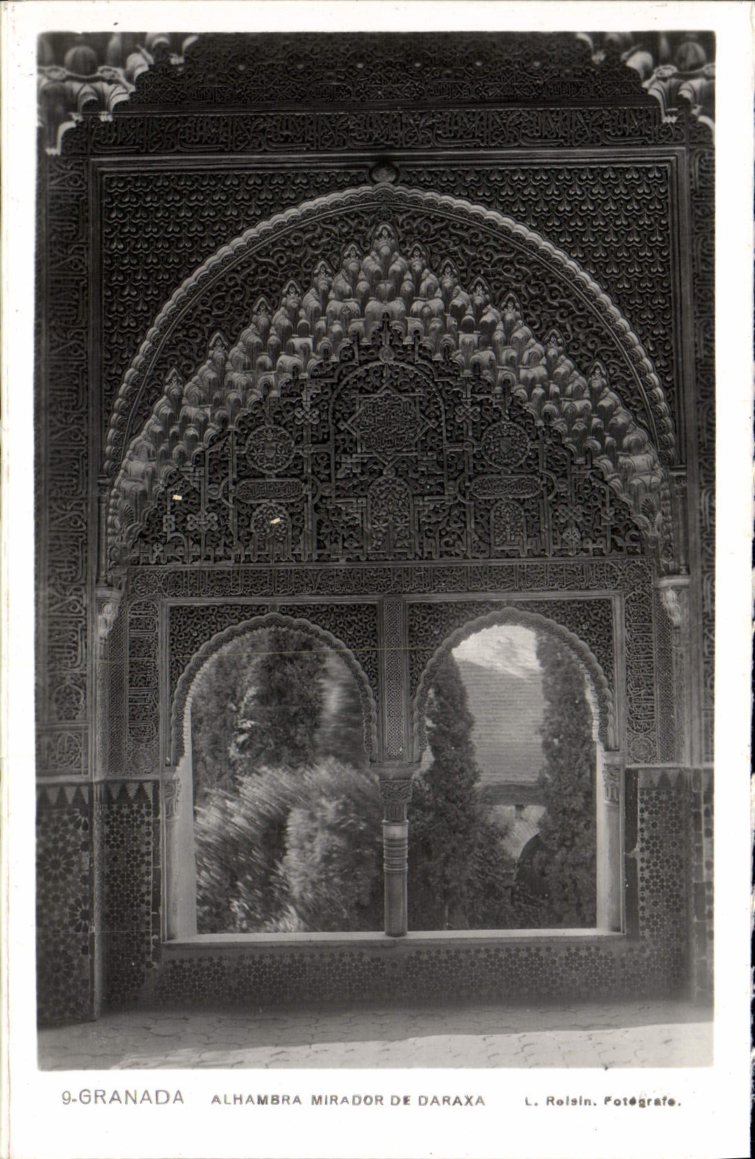 CPA Granada Alhambra Mirador de Daraxa