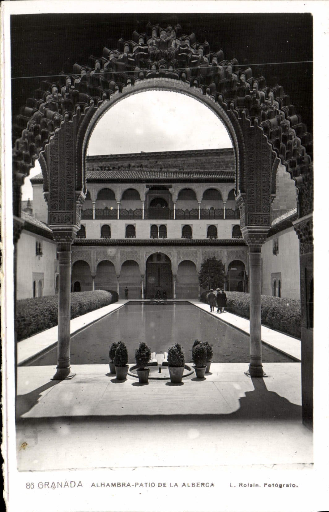 CPA Granada Alhambra Patio De La Alberca