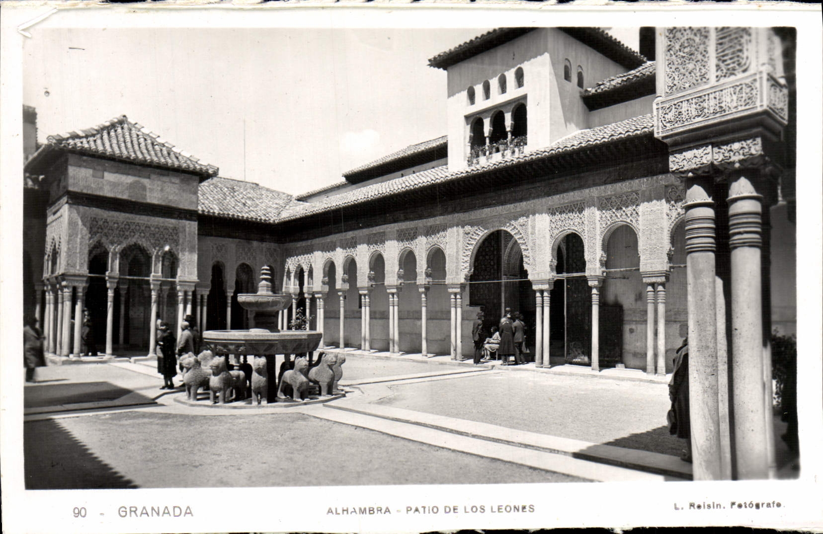 CPA Granada Patio De Los Leones