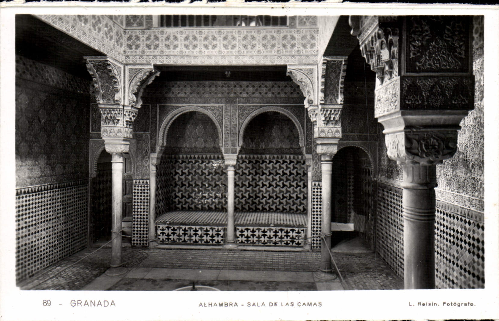 VINTAGE POSTCARD Granada Salted Of Mow Camas