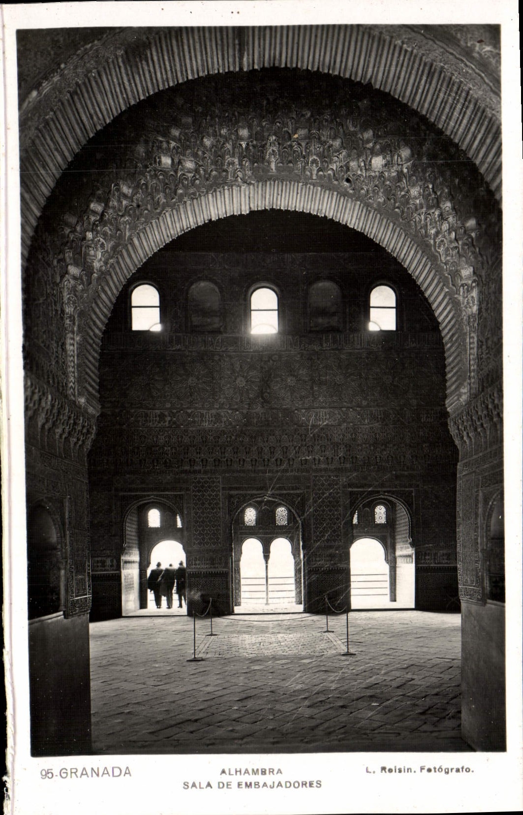 CPA Granada Alhambra Sala De Embajadores