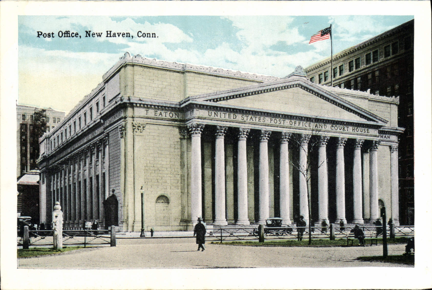 CPA New Haven Post Office New Conn