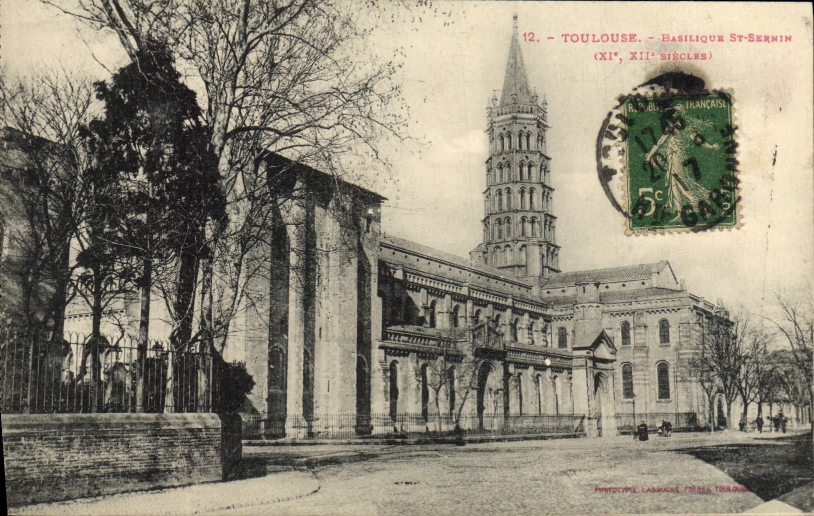 CPA Toulouse Basilique St Sernin 