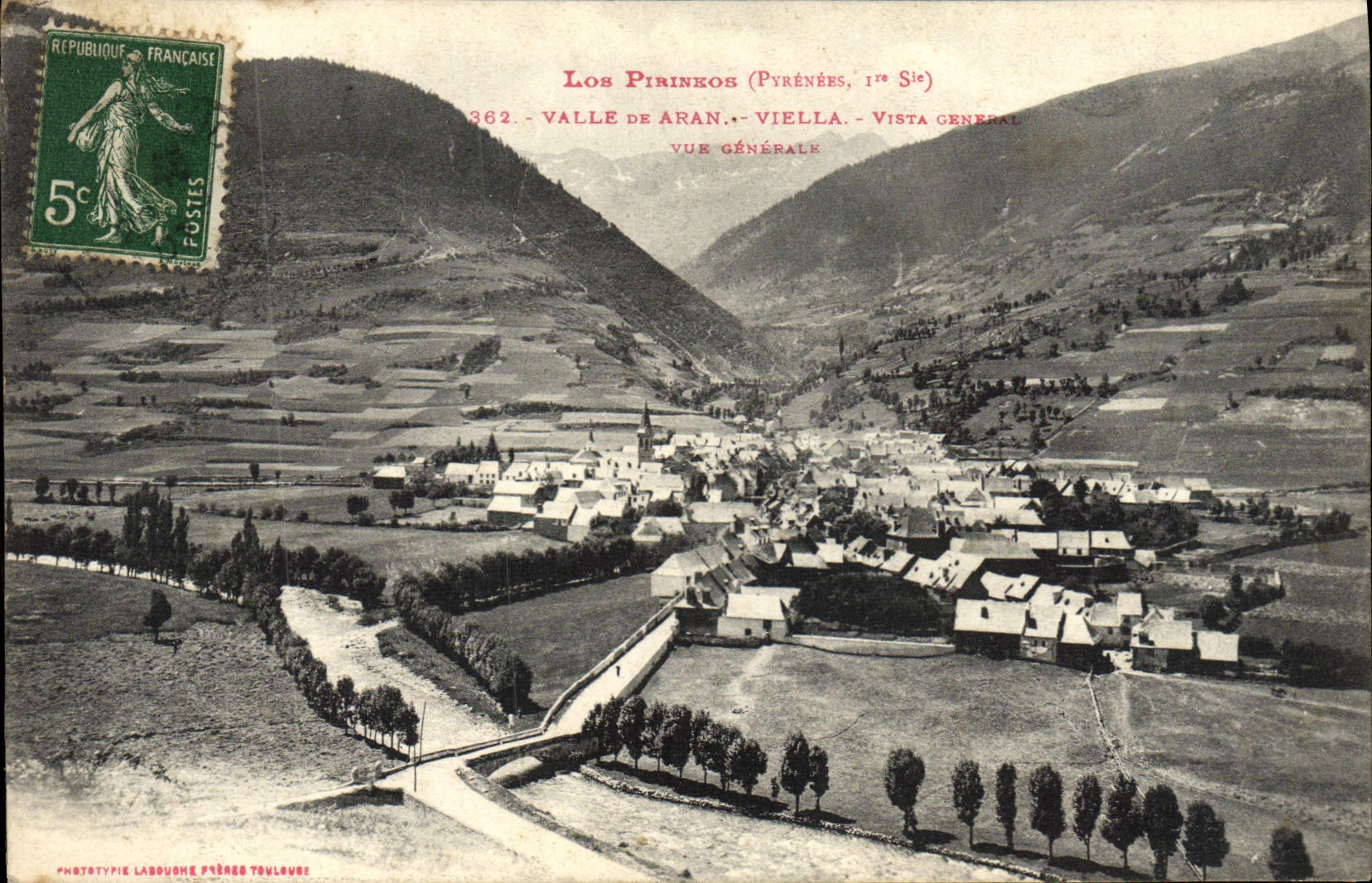 CPA Viella Vista Generale 