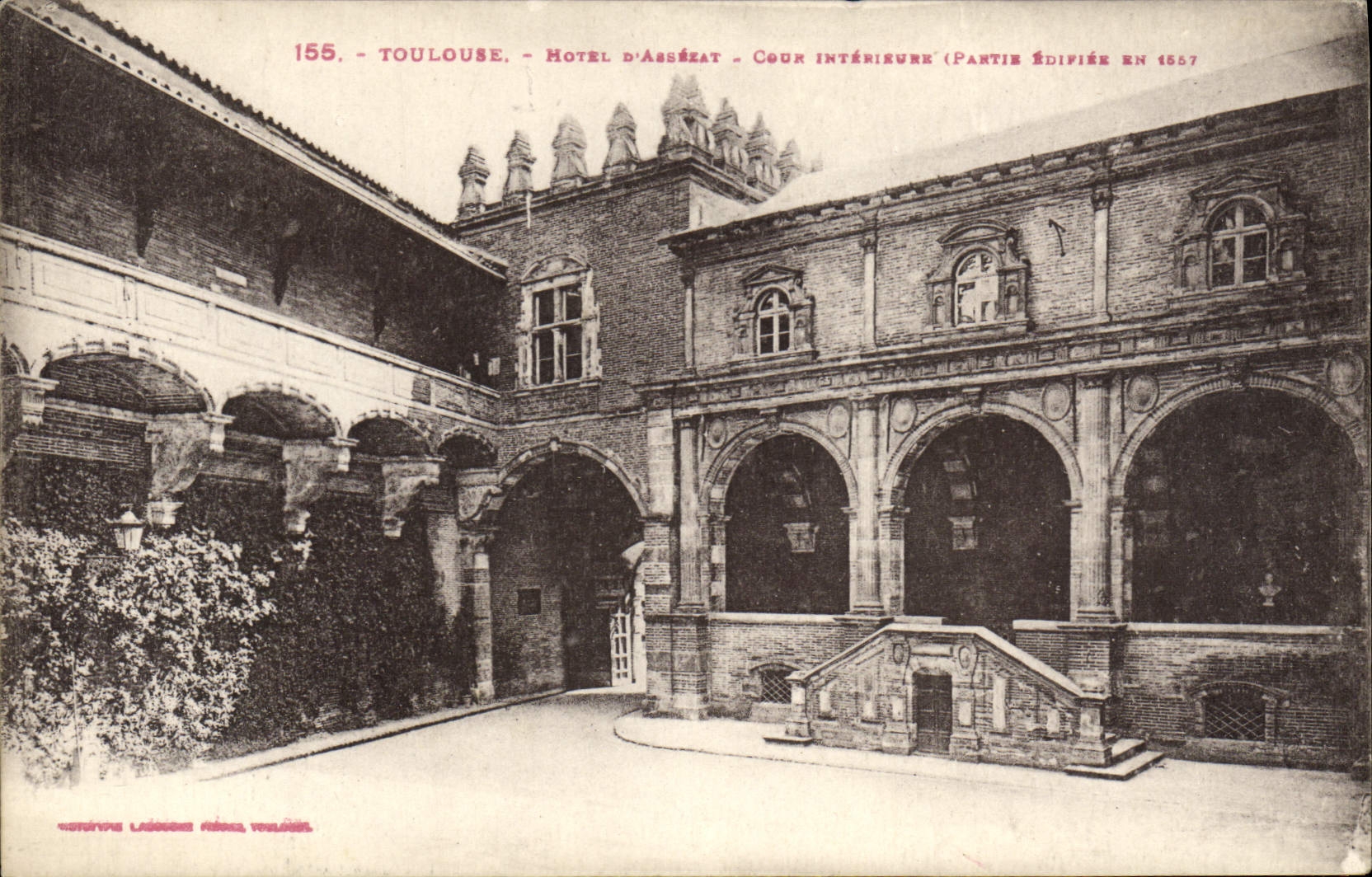 Coste interior de D Assezat del hotel de CPA.Toulouse