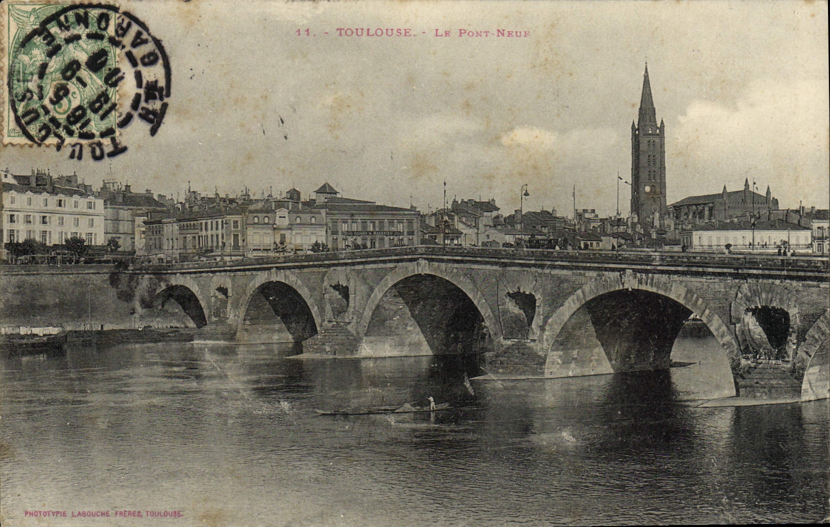 CPA Toulouse Le Pont Neuf