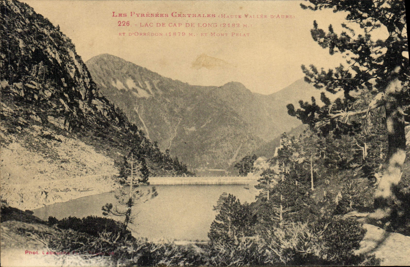 VINTAGE POSTCARD Cape Lake length