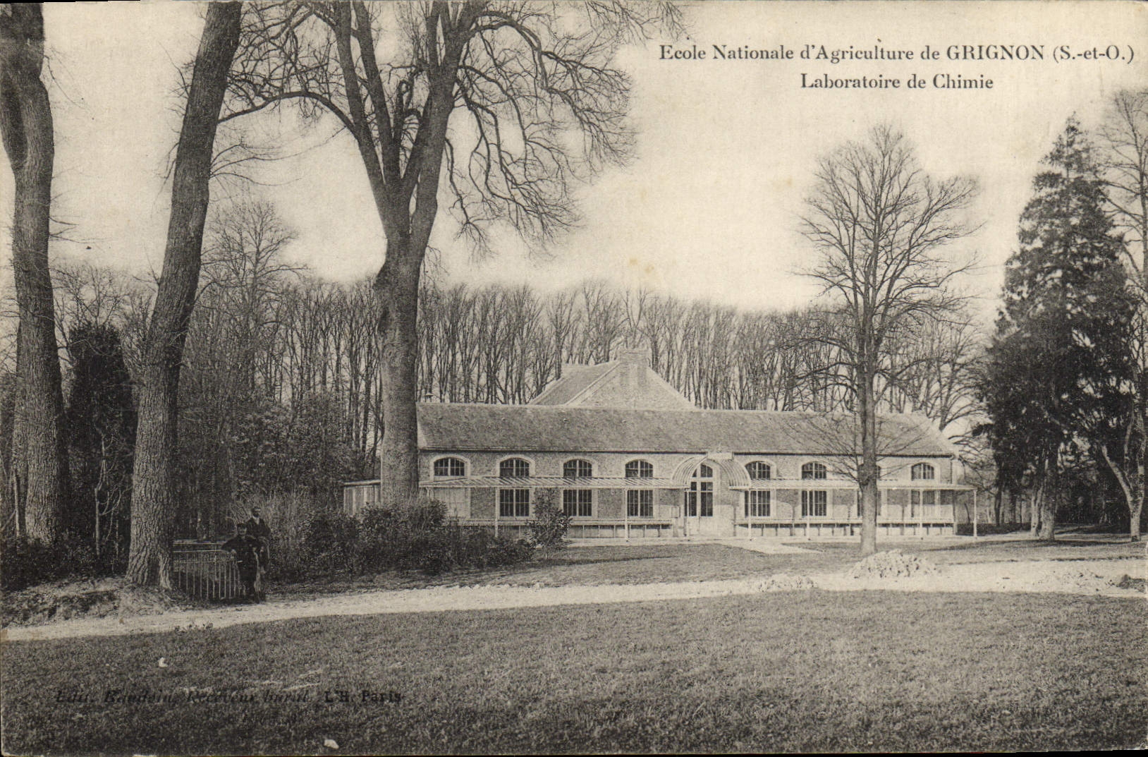 CPA Ecole Nationale d'Agriculture De Grignon Laboratoire De Chimie