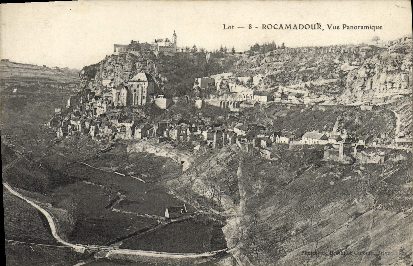 CPA Rocamadour Vue Panoramique