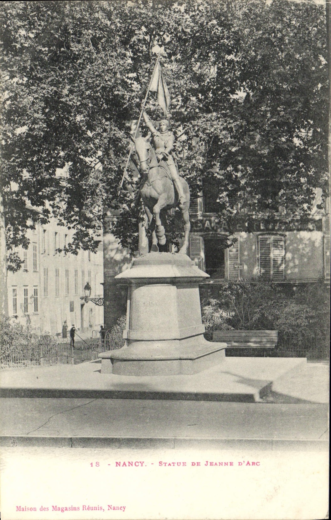 CPA Nancy Statue De Jeanne d'Arc