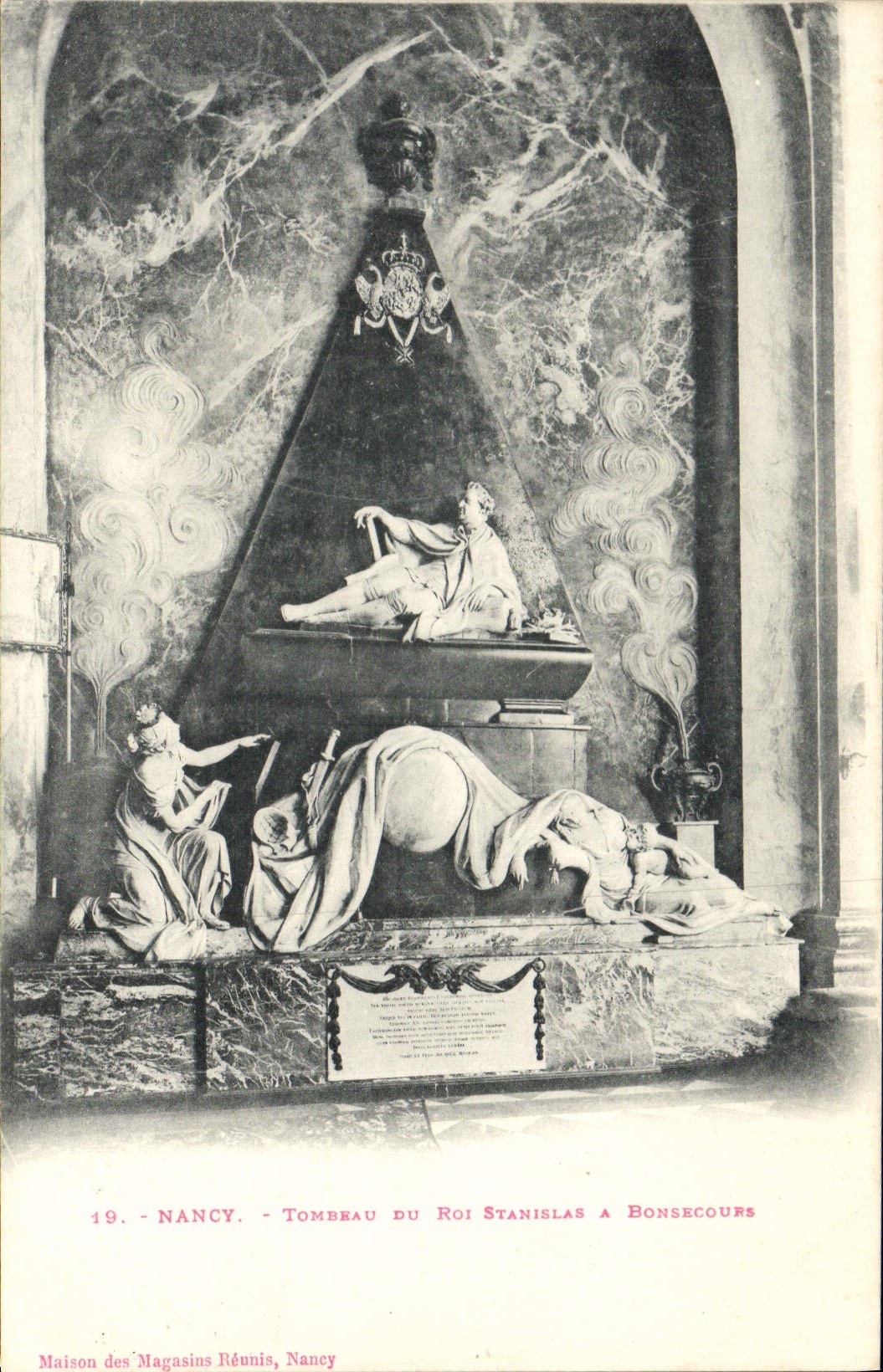 CPA Nancy Tombeau Du Roi Stanislas a Bonsecours