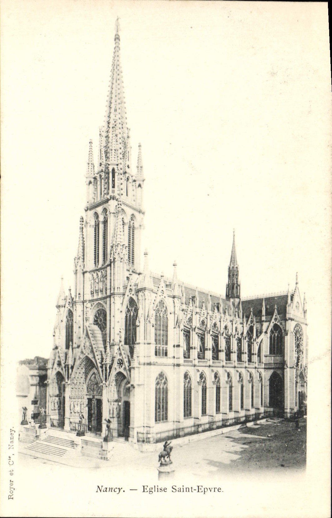 CPA Nancy Eglise Saint Epvre