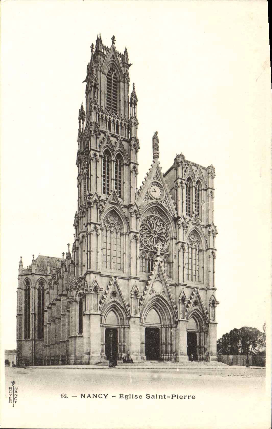 CPA Nancy Eglise Saint Pierre