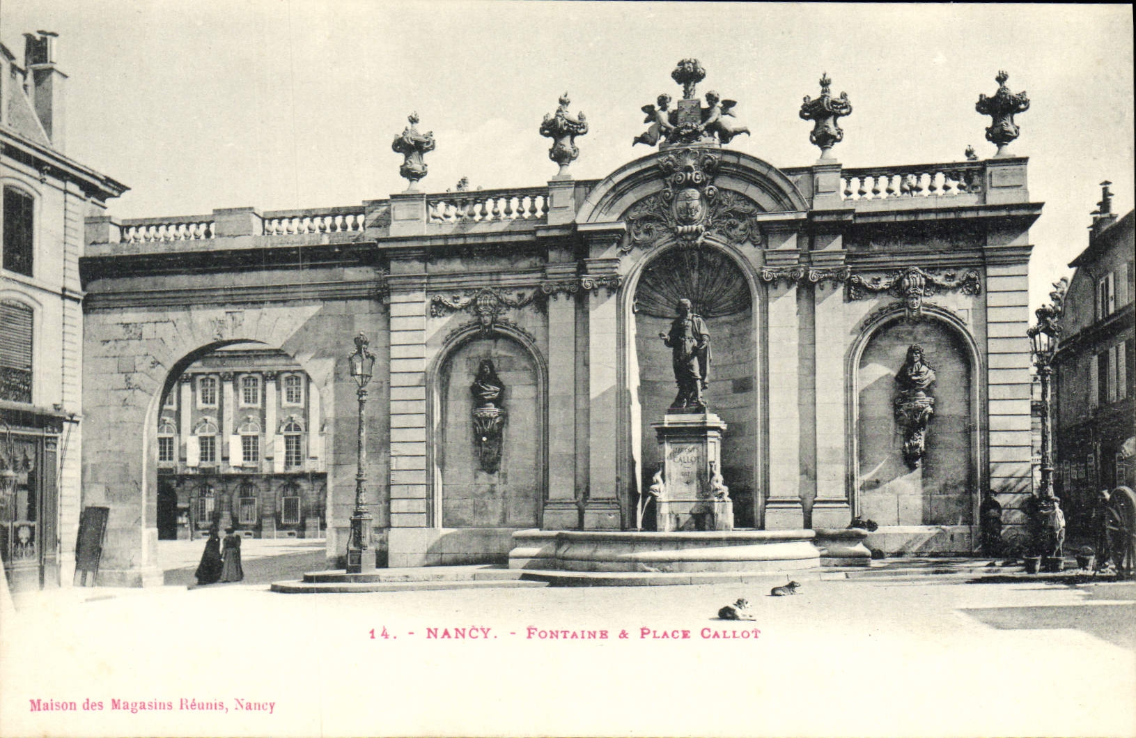 CPA Nancy Fontaine & Place Callot