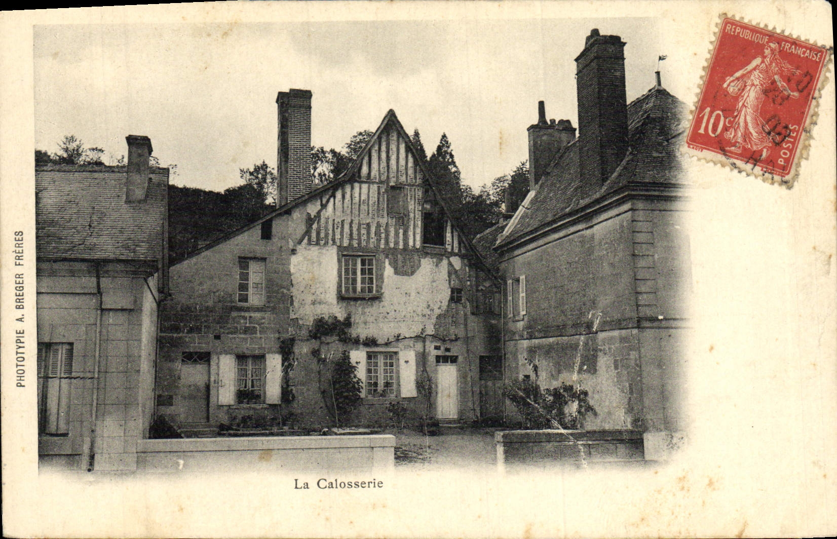 VINTAGE POSTCARD Calosserie
