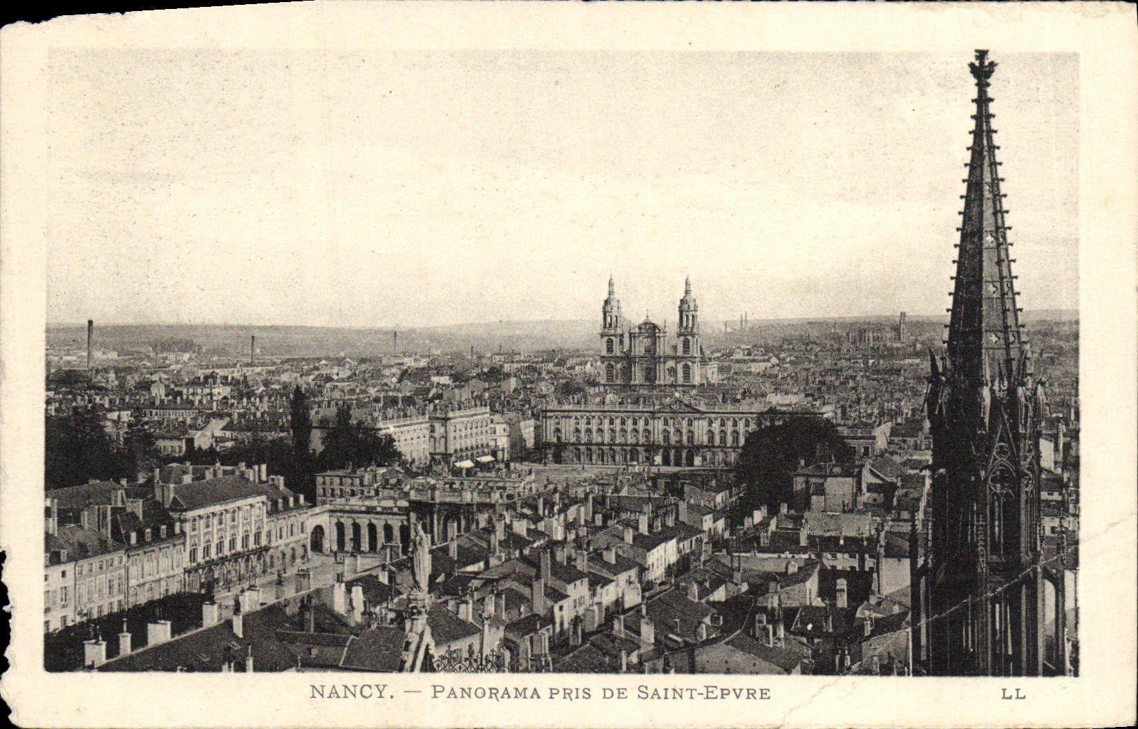 CPA Nancy Panorama Pris De Saint Epvre