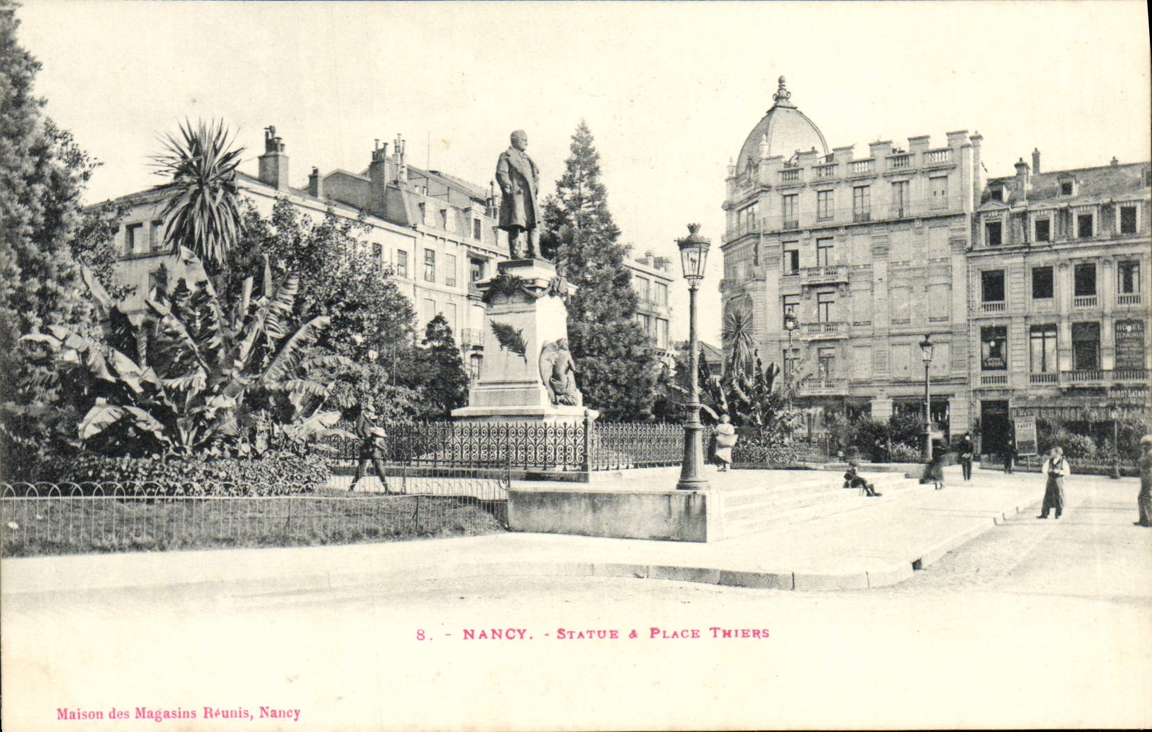 CPA Nancy Statue & Place Thiers