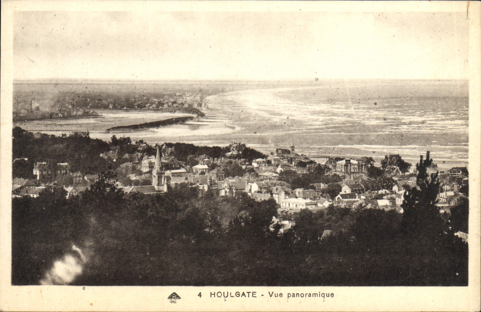 CPA Houlgate Vue Panoramique