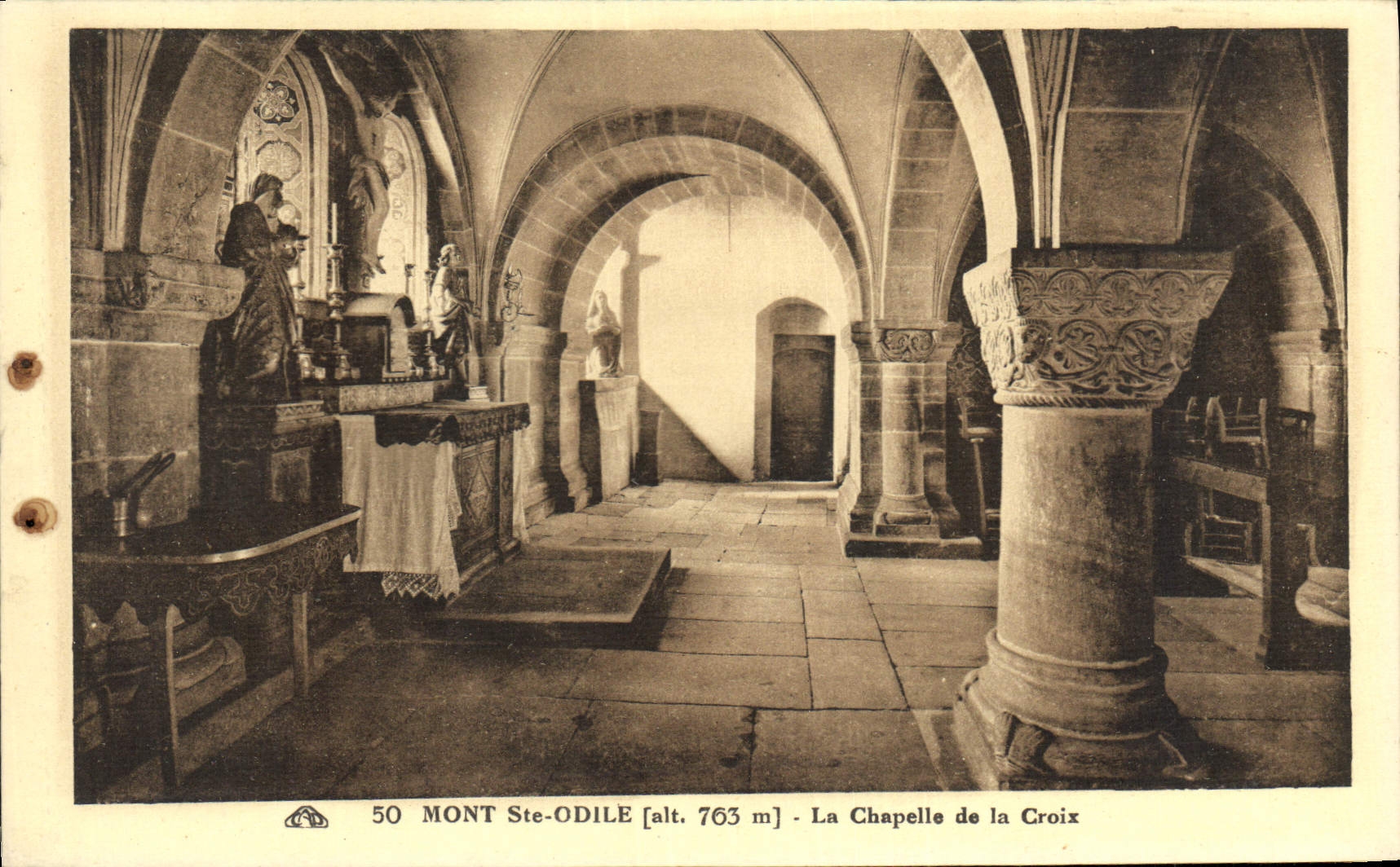 CPA Mont Ste Odile La Chapelle De La Croix