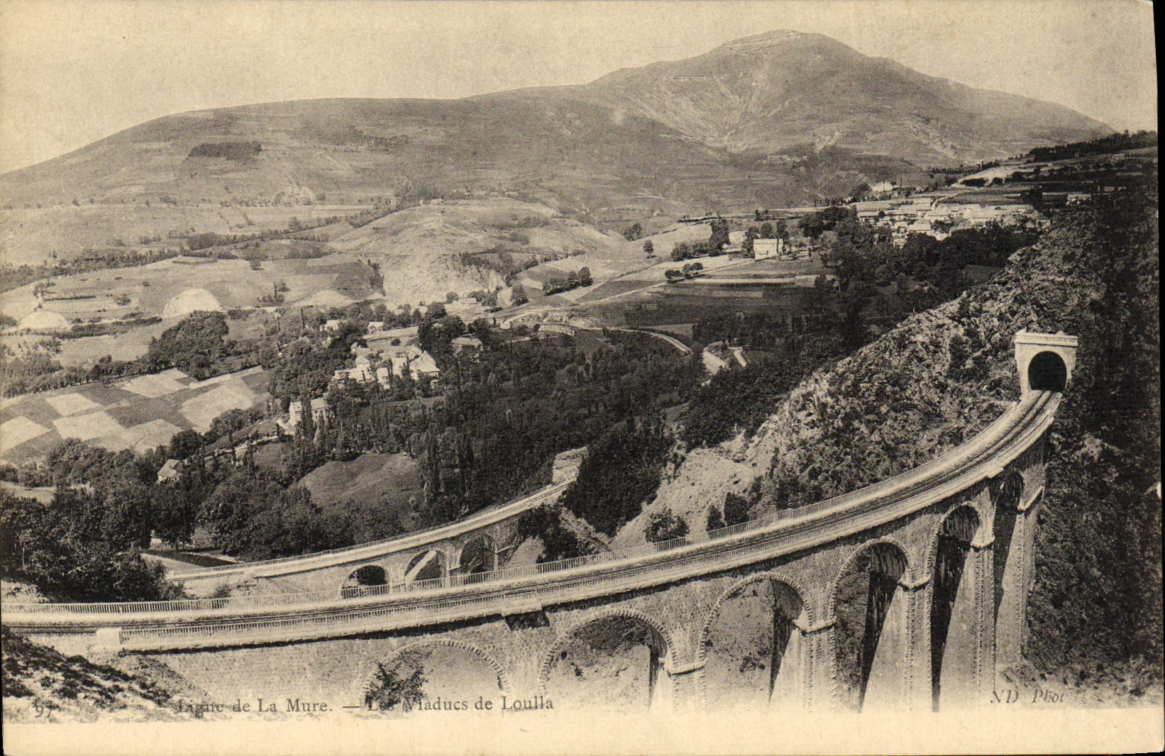 CPA Ligne De La Mure Les viaducs De Loulla