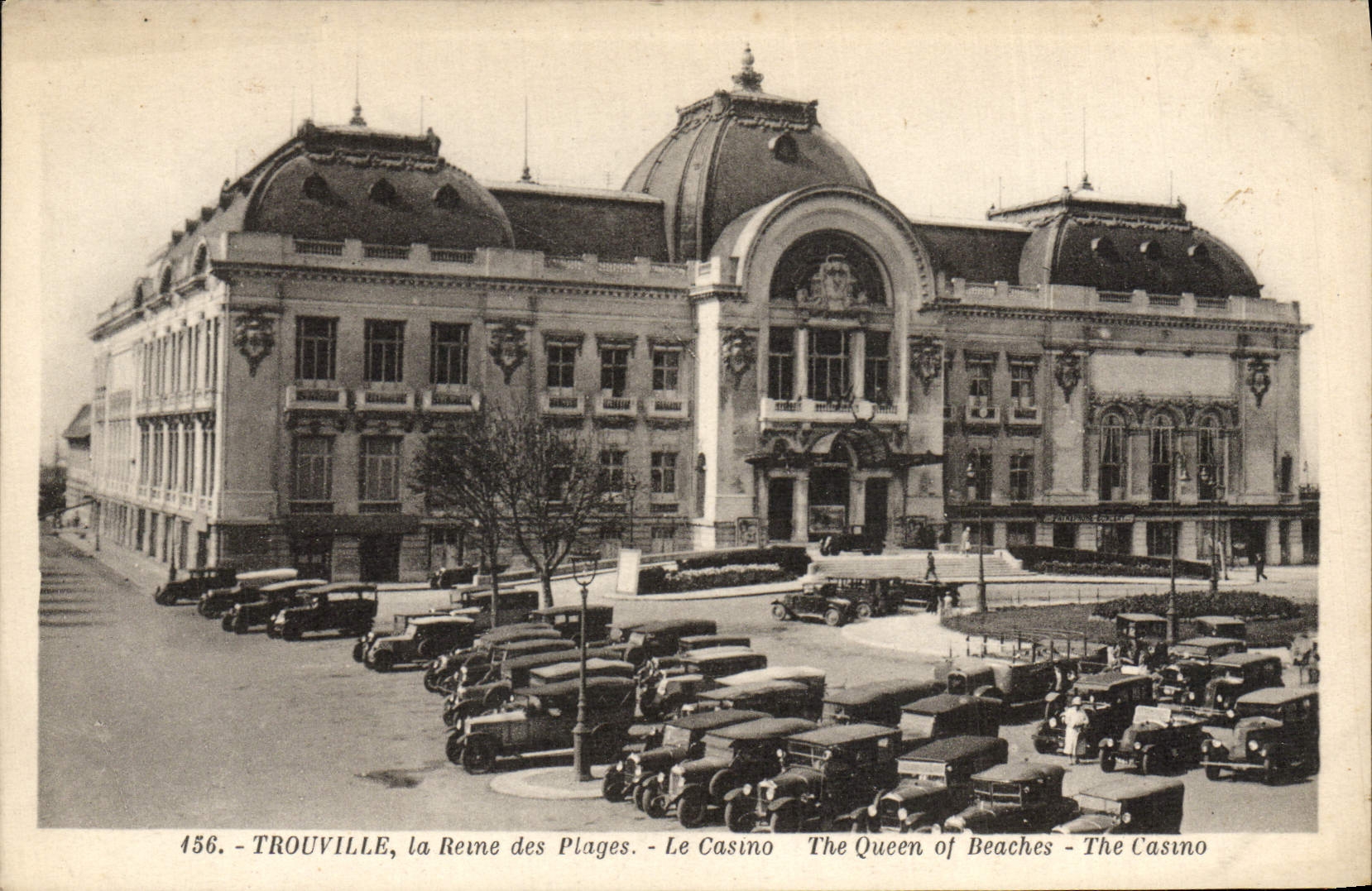 CPA Trouville La Reine Des Plages Le Casino