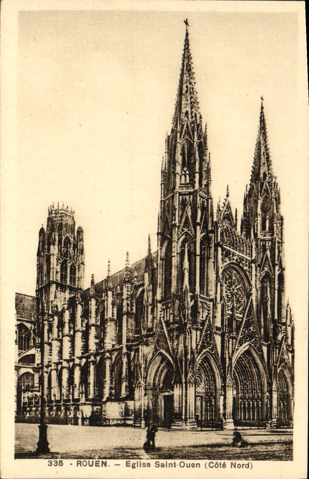CPA Rouen Eglise Saint Ouen