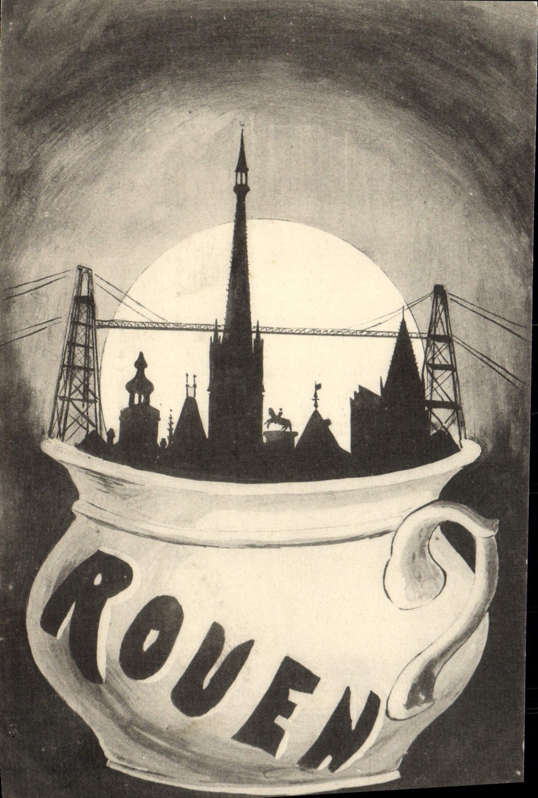 CPA Rouen Pot normand Normandie 