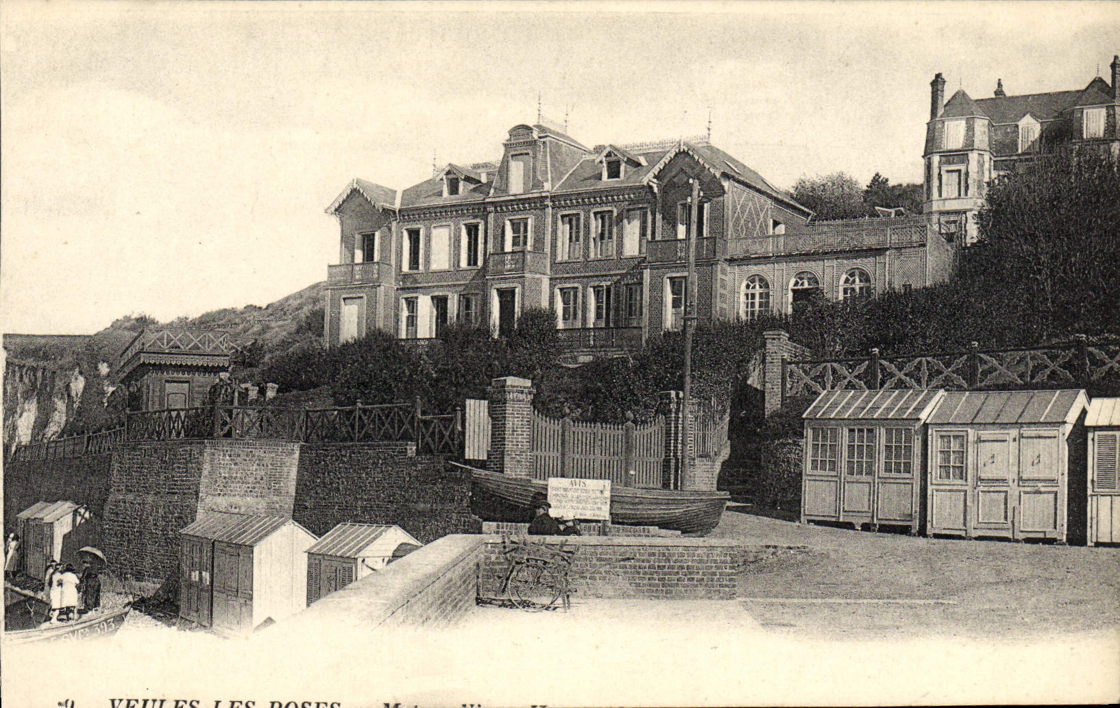 VINTAGE POSTCARD Weak Roses