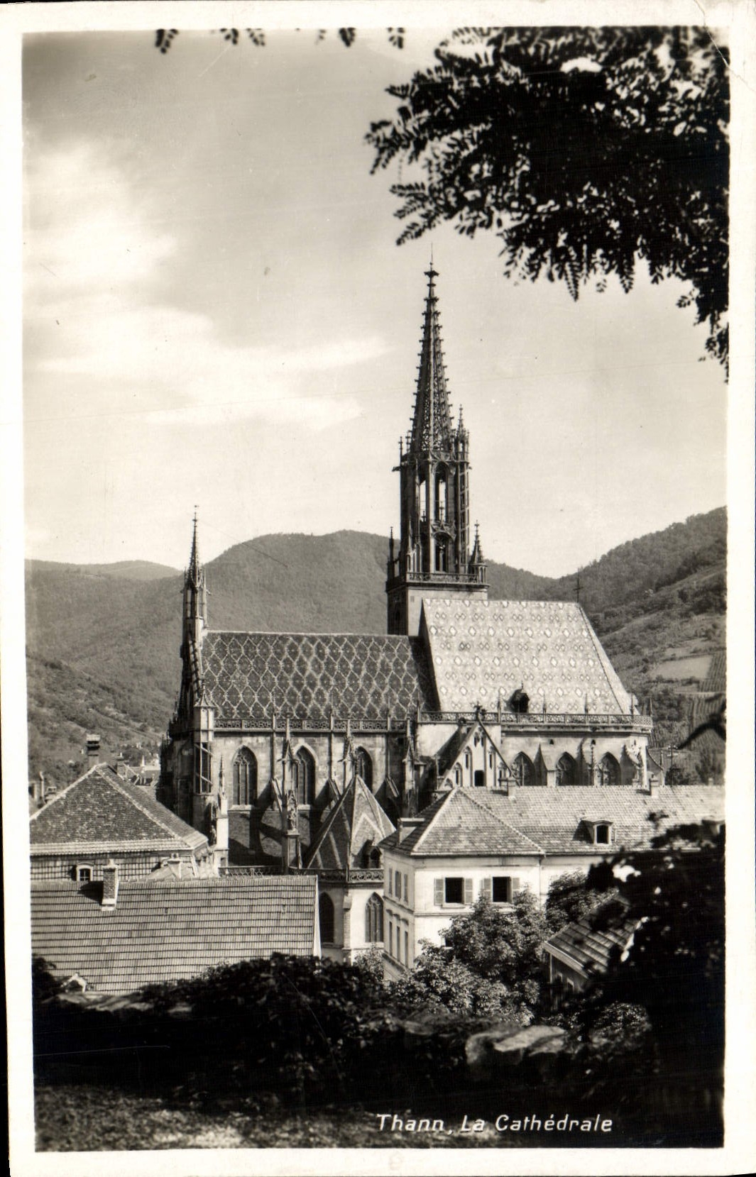 MODERN CARD Thann the Cathedral