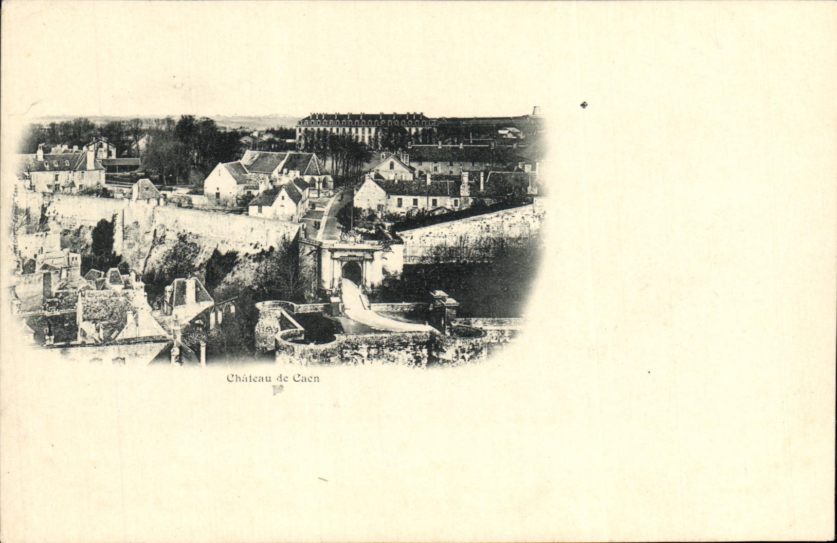 CPA Chateau de Caen