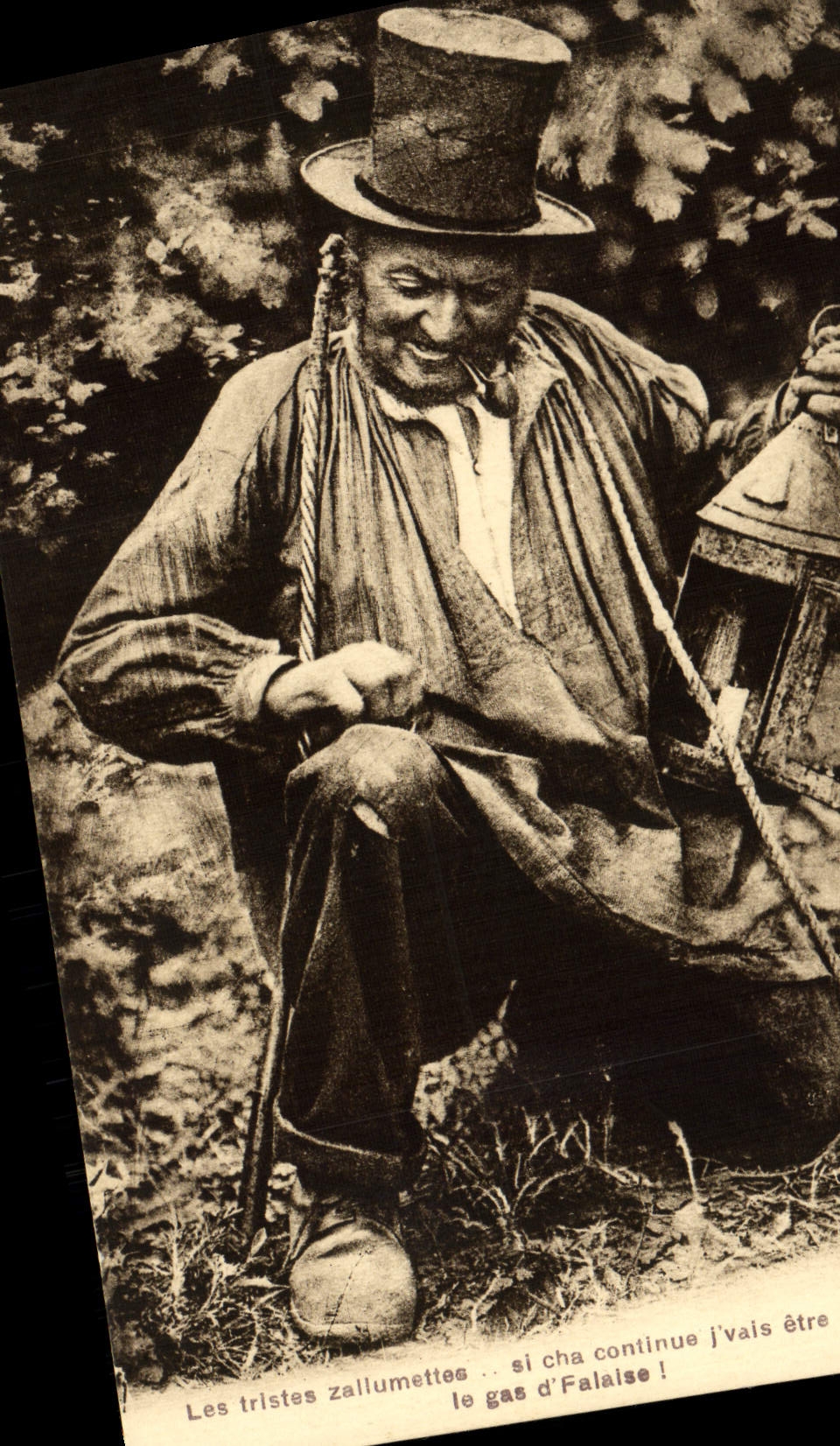 CPA Les tristes Zallumettes Folklore Normandie 