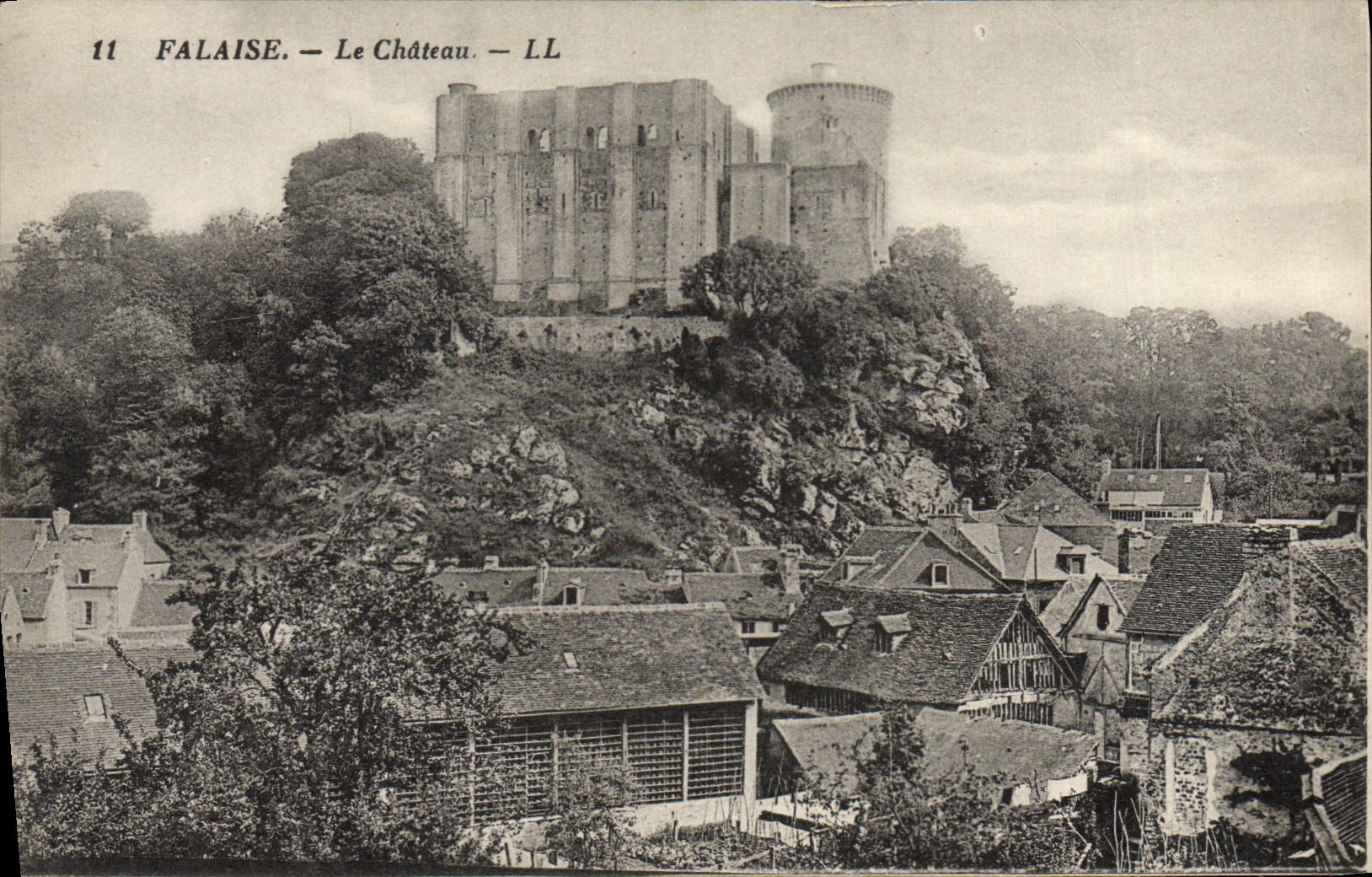 CPA Falaise Le Chateau