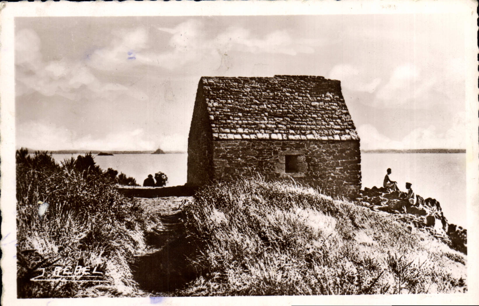 MODERN CARD Carolles the Vauban Hut