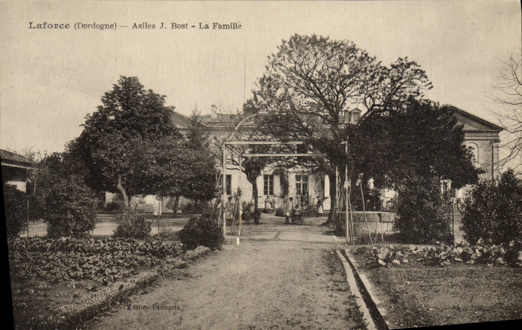 CPA Laforce Asiles J Bost La famille