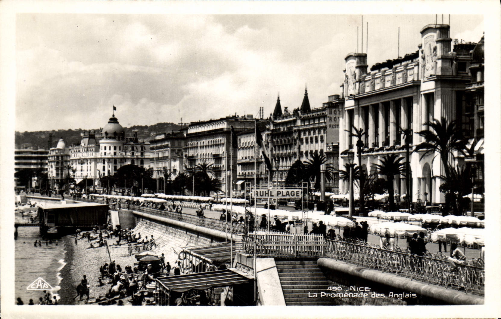 CPA Nice La Promenade des Anglais 