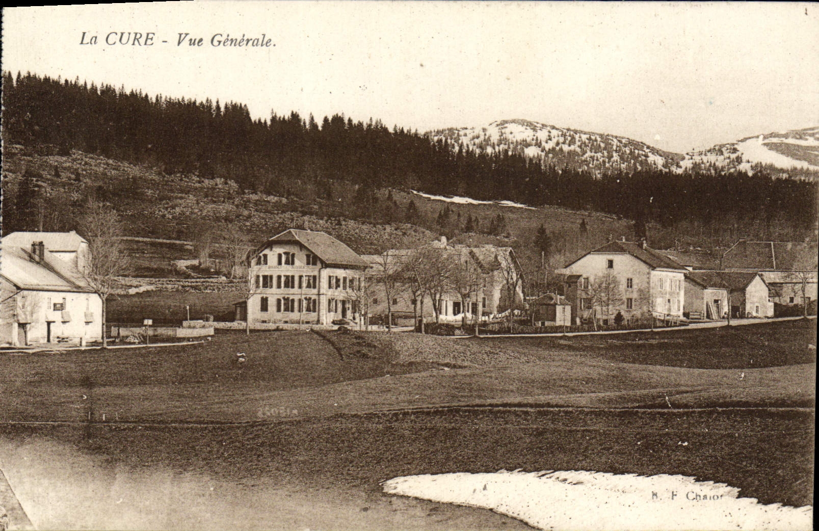 VINTAGE POSTCARD the Cure View