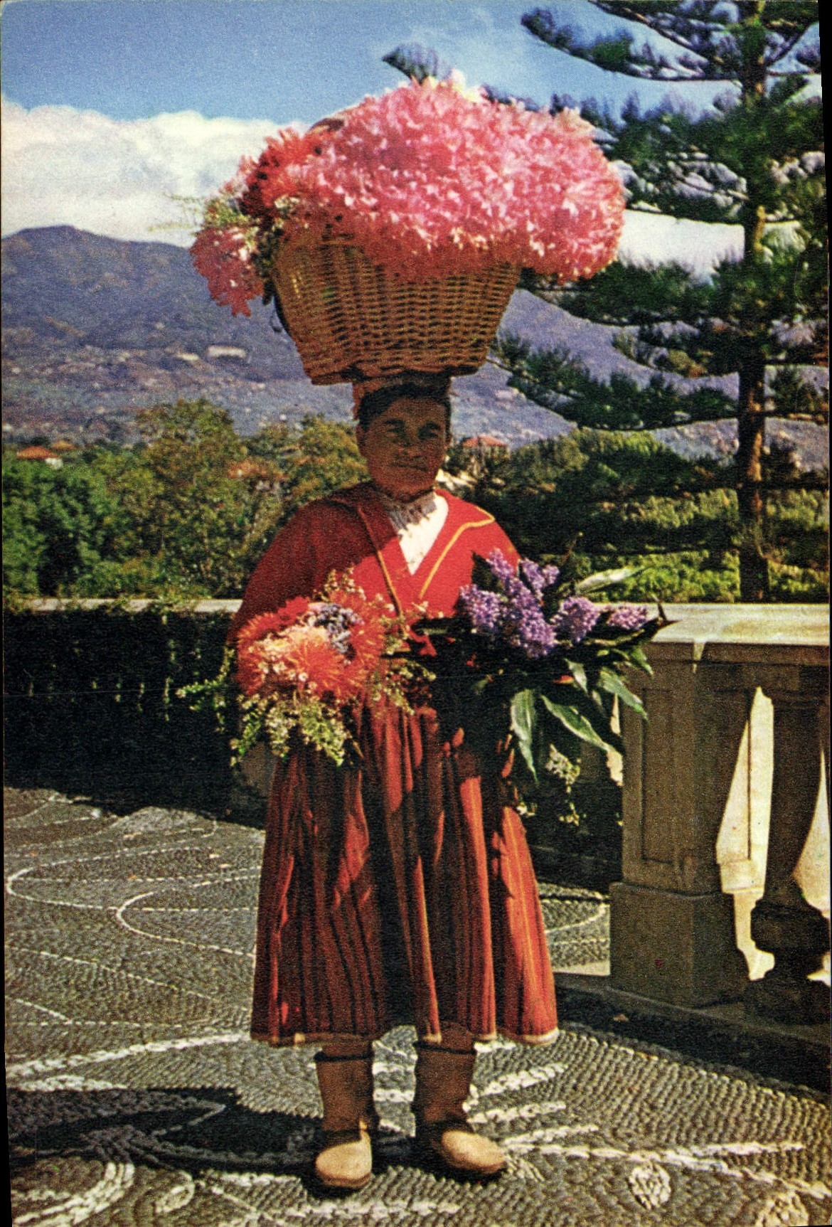 CPM Flower Girl Funchal Madeira Folklore