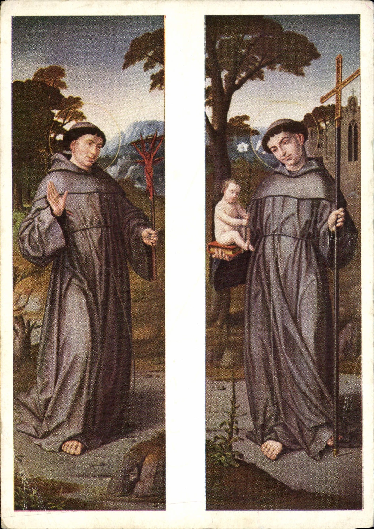 MODERN CARD S Francisco E Santo Antonio Escola Flamenga