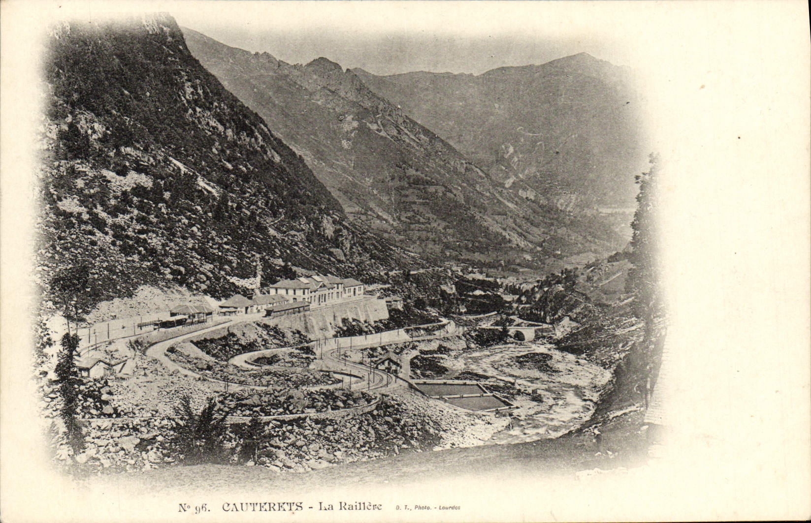CPA Cauterets La Raillere