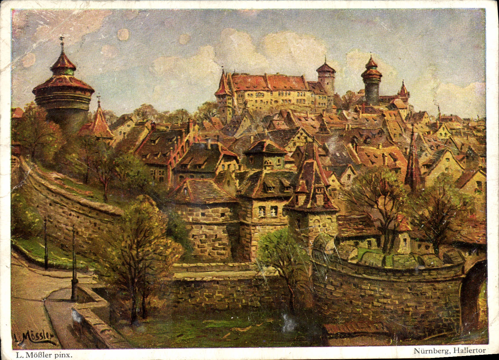 MODERN CARD Nurnberg Hallertor